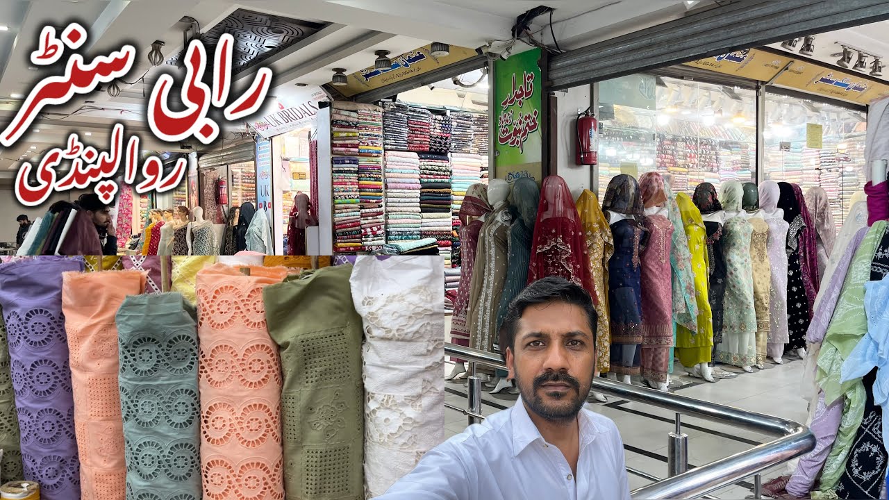 Amazing Chikankari Lawn Collection in Rabi Centre Rawalpindi Shops Review with Prices| Wow Kia Kamal