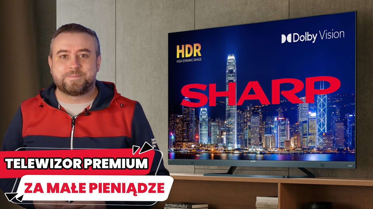 Sharp FQ8EG - Telewizor 65cali, QLED za mniej niż 4000 zł 💰