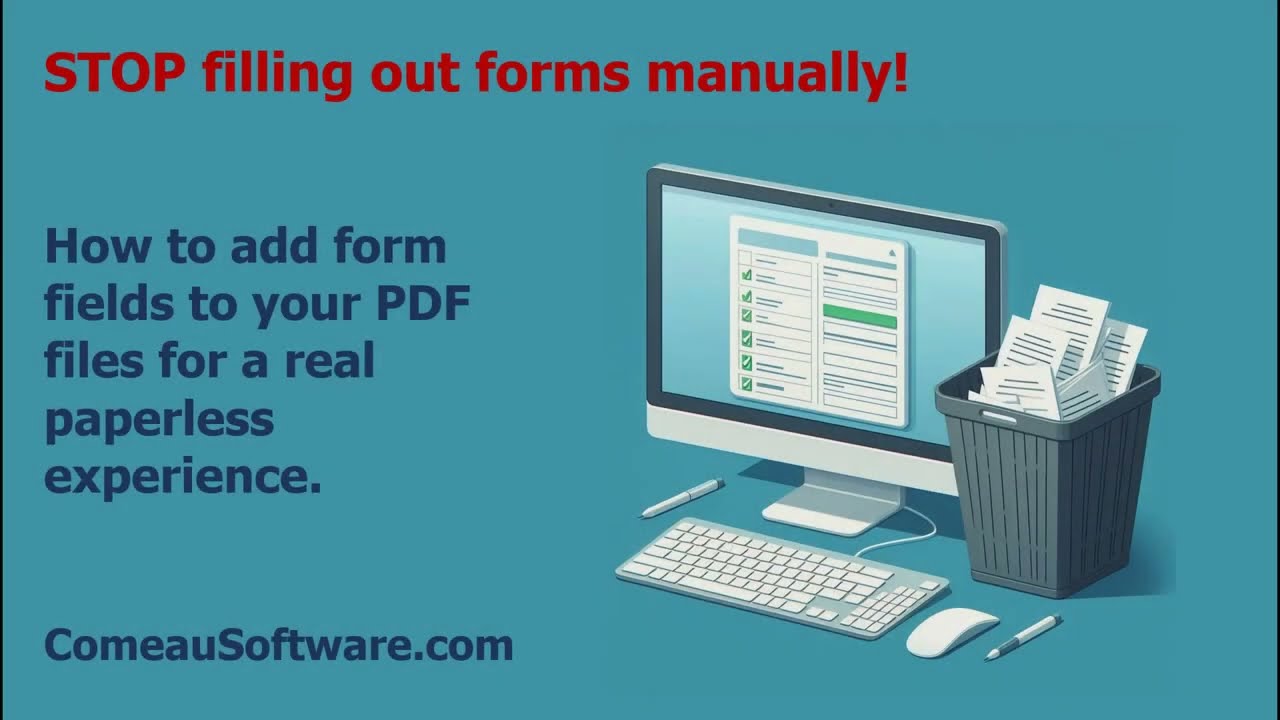 Quick and Easy PDF Forms - Stop filling out forms manually!