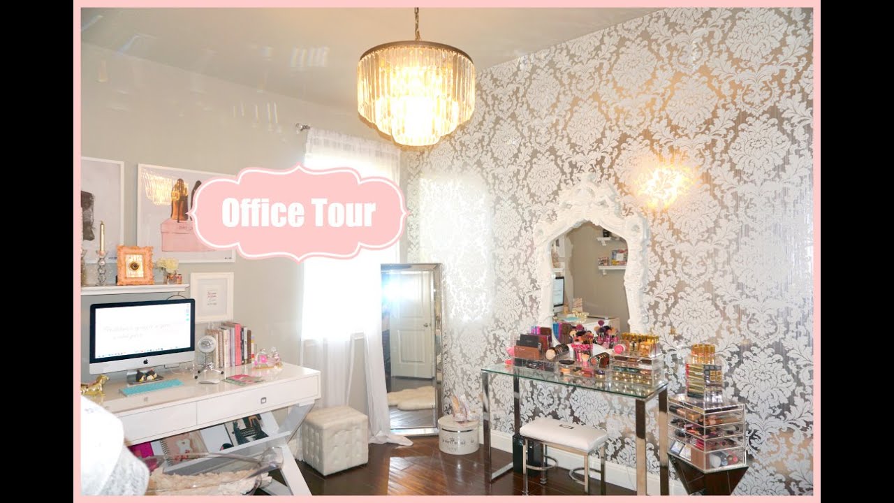Makeup Room Office Tour - My Filming Room Tour 2015 - MissLizHeart