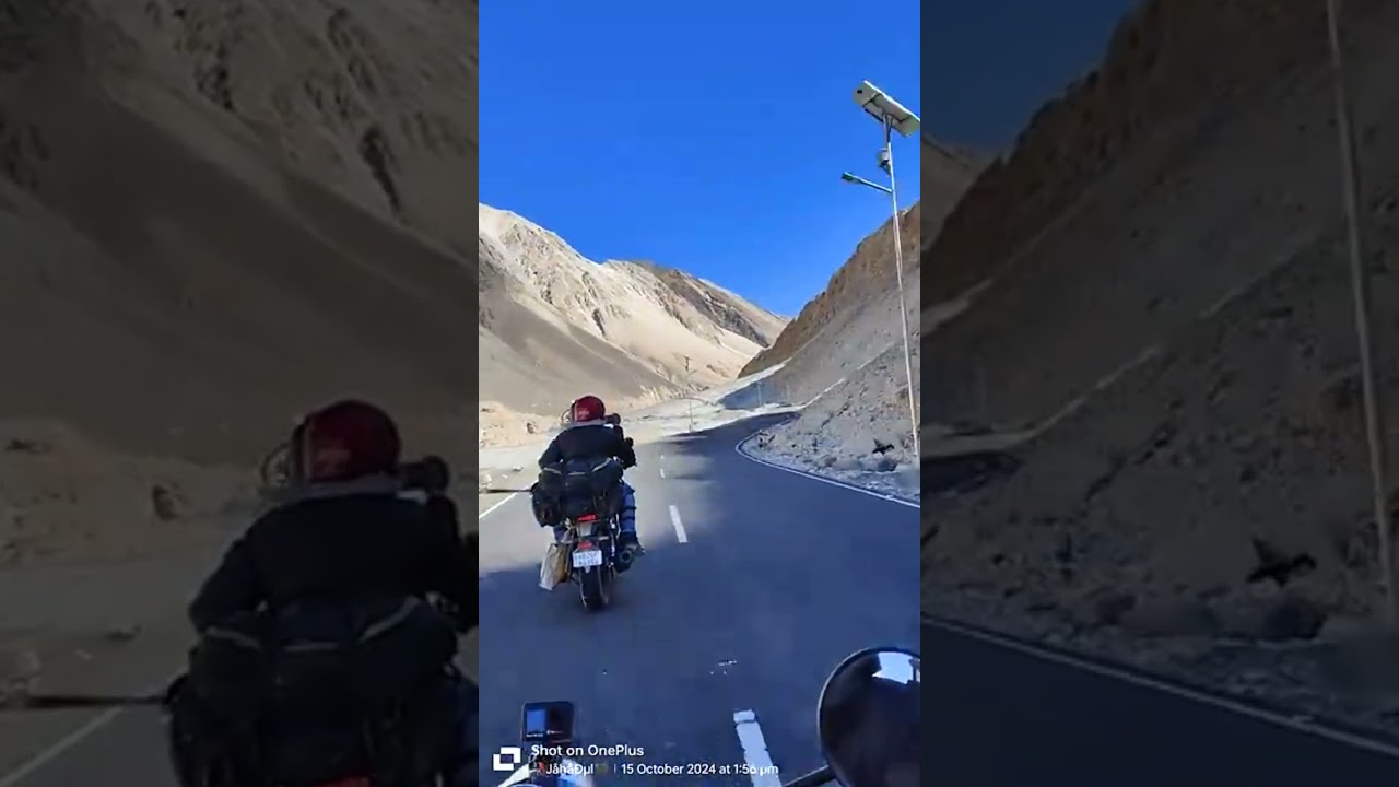 Leh Ladakh road trip with bike 2024 #leh #ladakh #kashmir #srinagar #travel #rider #bikeride