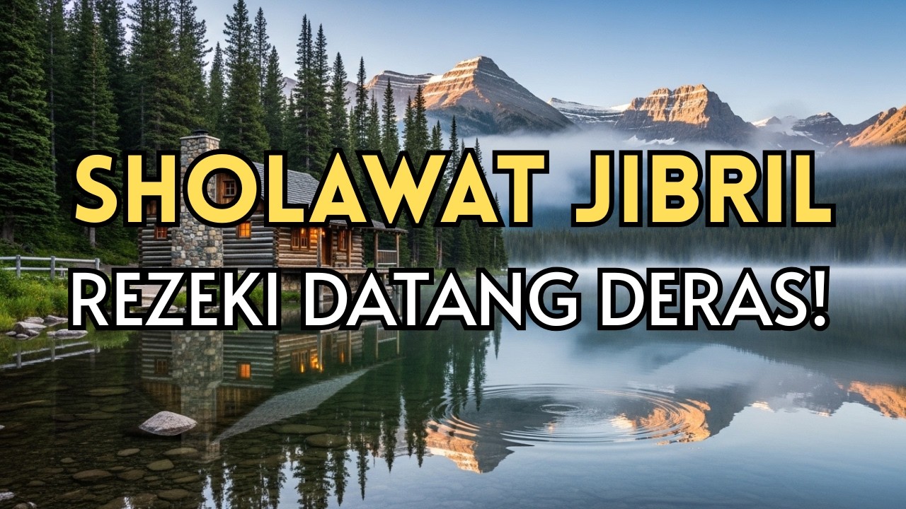 🤲 SHOLAWAT JIBRIL MERDU 1 JAM! Pembuka Pintu Rezeki Deras