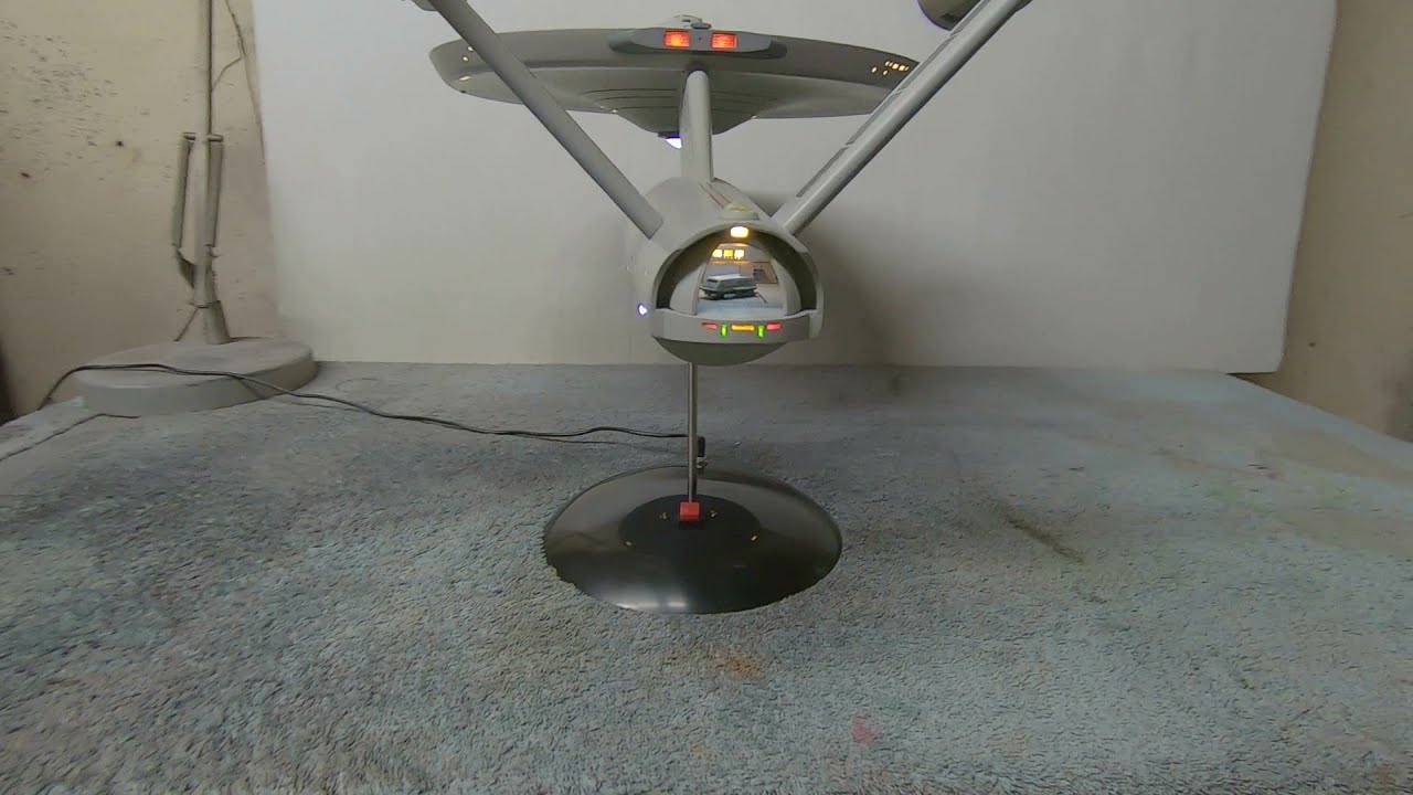 TOS Enterprise Model #44 Finished And How I Pack The Model For Shipping