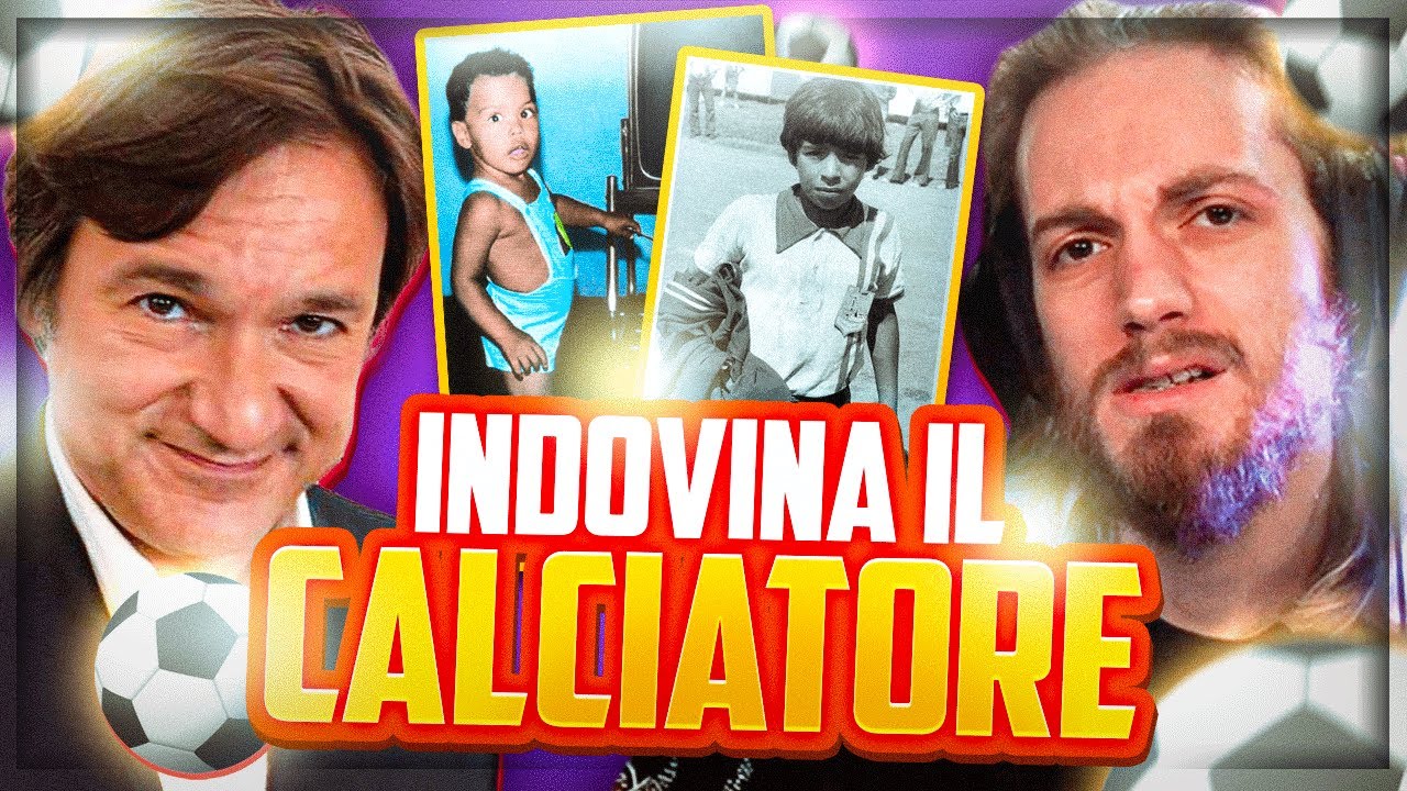 INDOVINA il CALCIATORE da BAMBINO con FABIO CARESSA! [REACTION]