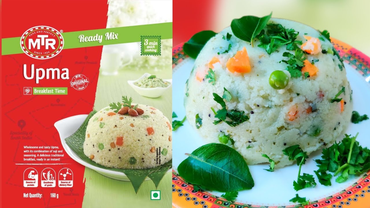 MTR Upma recipe, MTR Upma mix, Instant MTR Upma, Ready to cook instant Upma mix, Readt to cook Upma