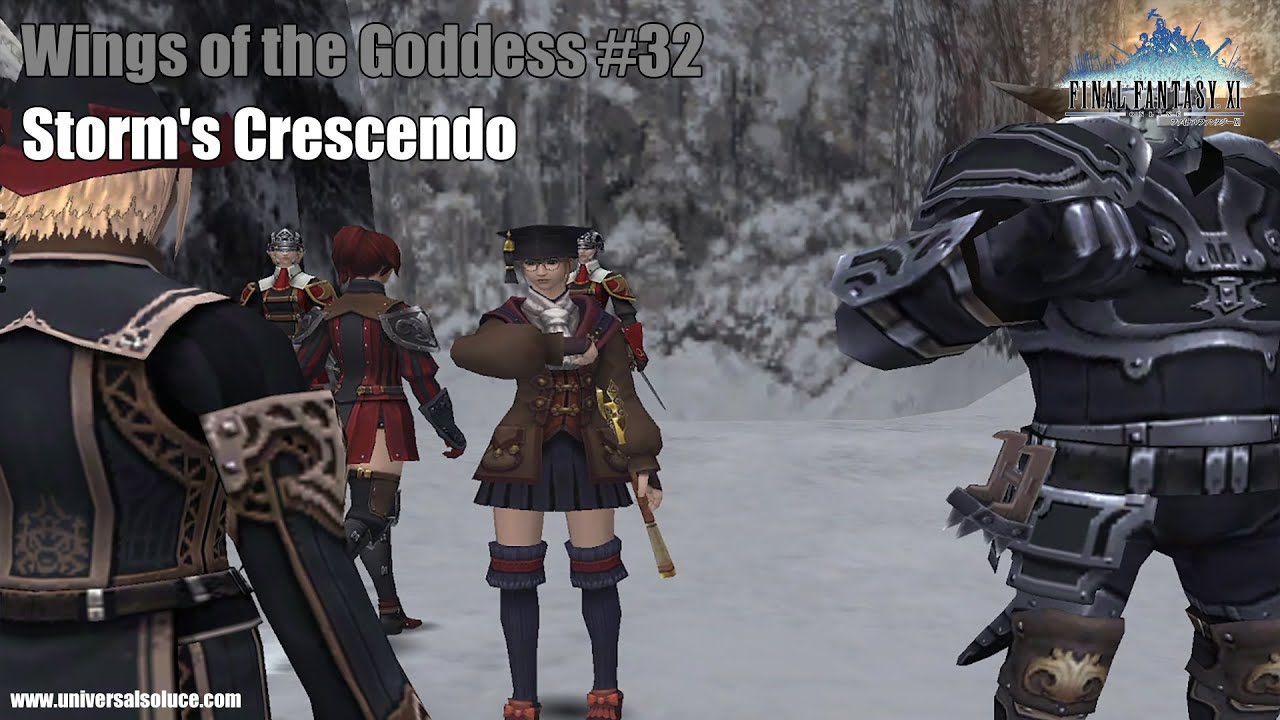 Final Fantasy XI - Mission Wings of the Goddess#32 : Storm's Crescendo
