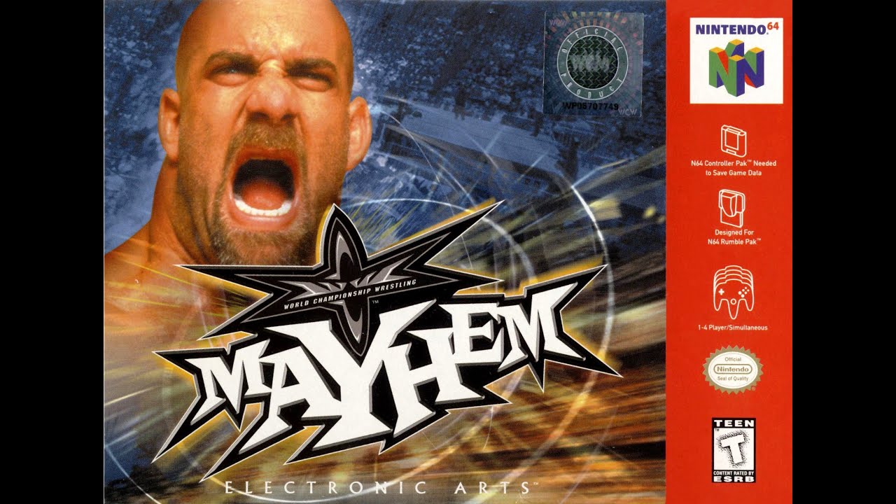 WCW Mayhem Nintendo 64 Gameplay (1999)