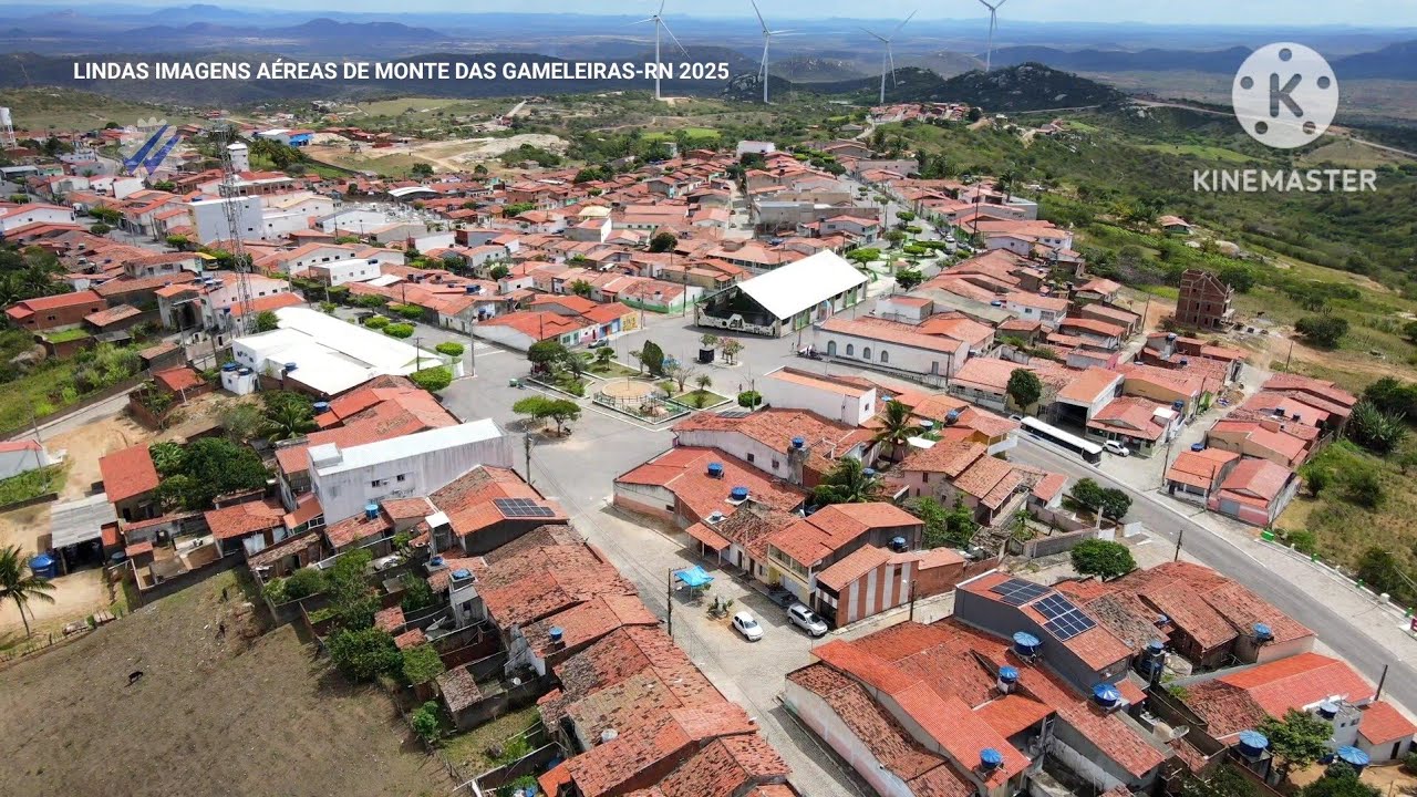 BELÍSSIMAS IMAGENS AÉREAS DE MONTE DAS GAMELEIRAS-RN 2025 