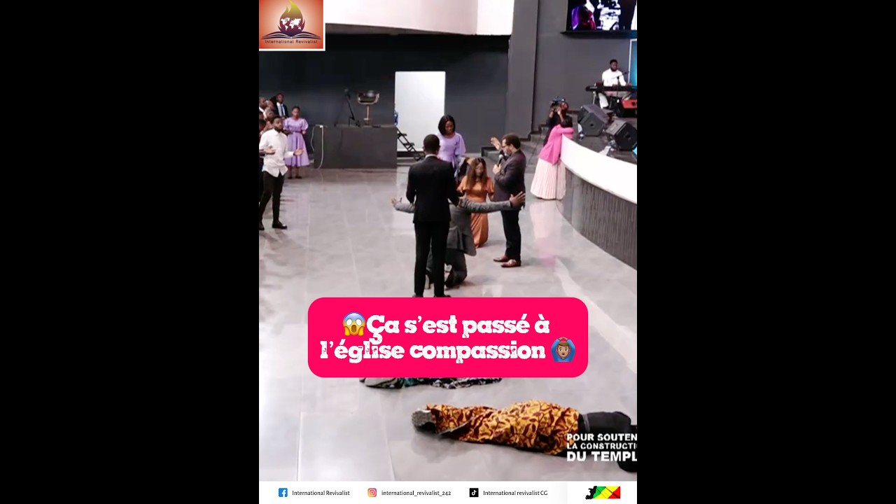 😱Wow quel service d’impactation avec le pasteur Marcello Tunasi hier 🙆🏽‍♂️