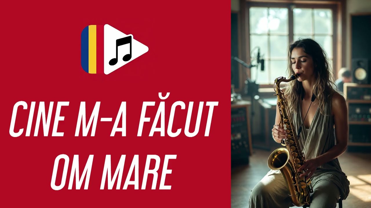 Cine m-a făcut om mare (Delia) - Cover saxofon