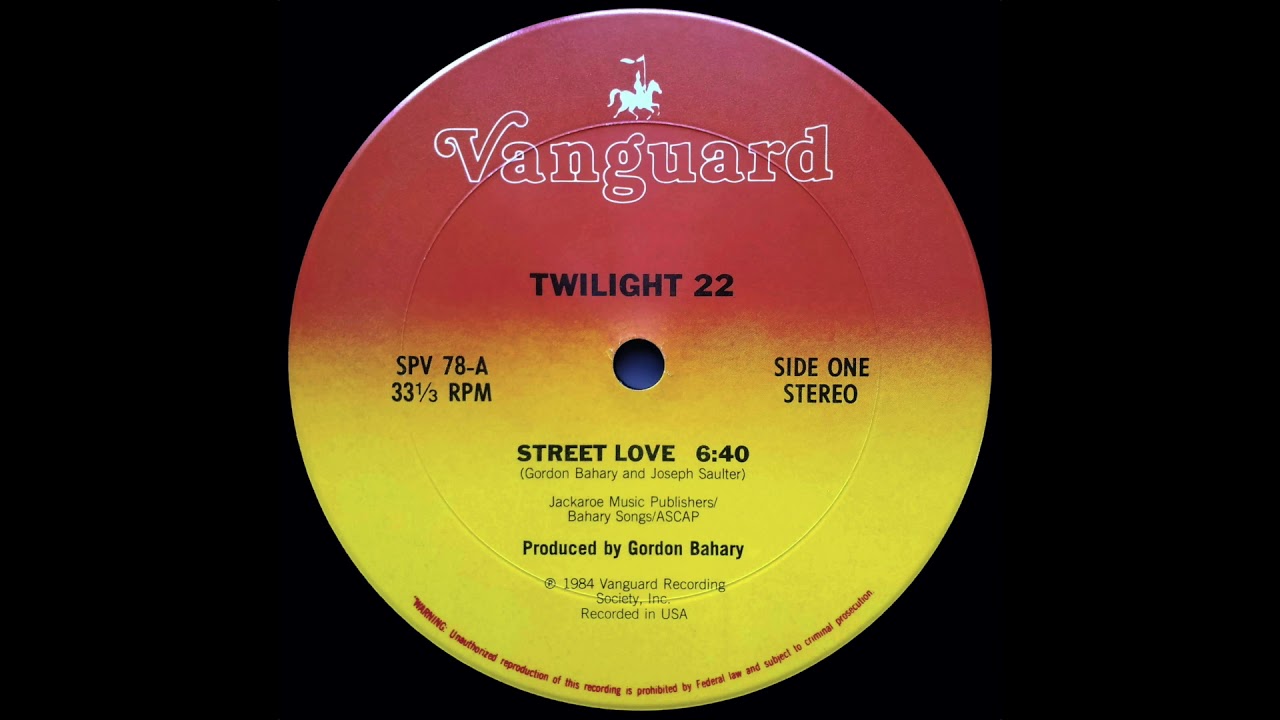 Twilight 22 - Street Love (Dub) 1984