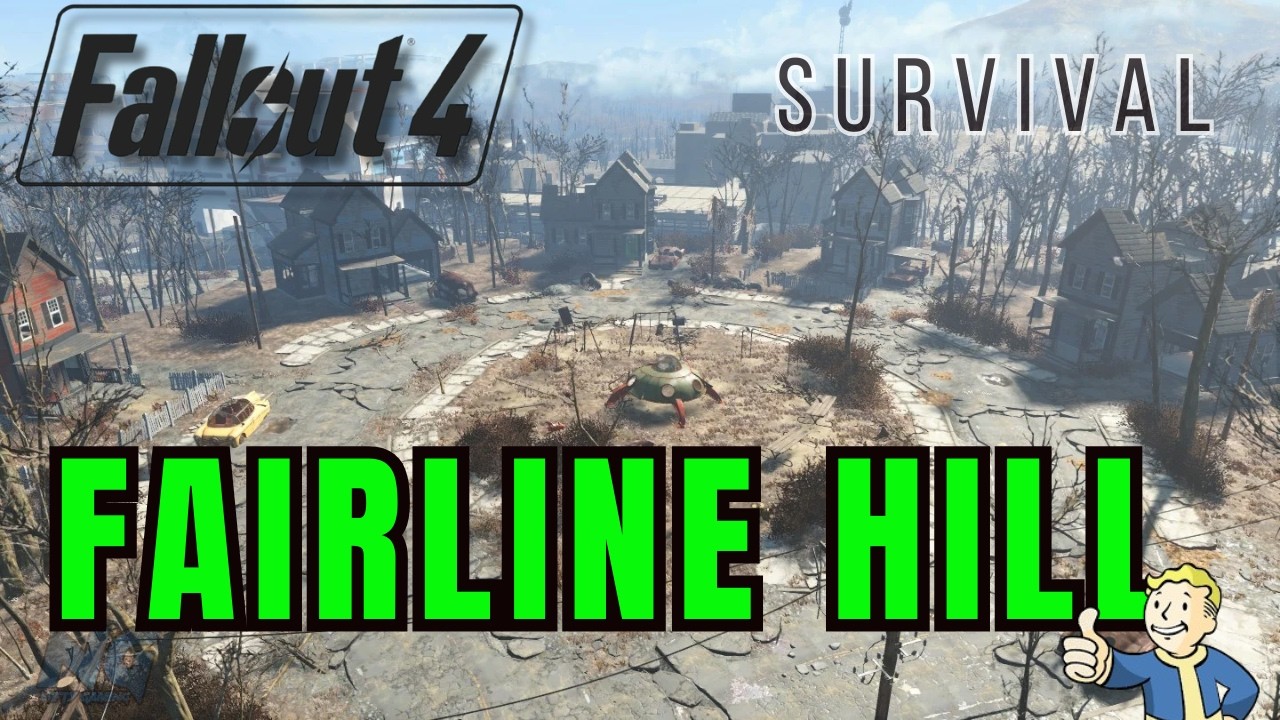Fallout 4 Survival 42 | Something is wrong at Fairline Hill