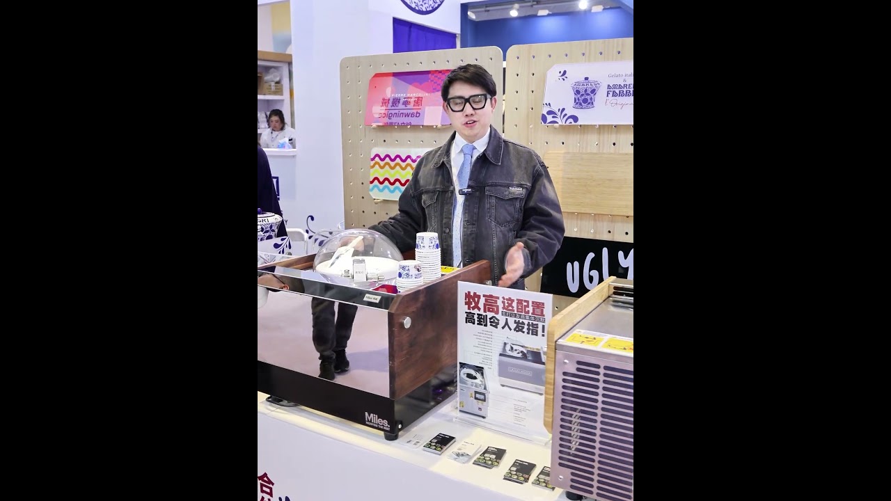 Perfect ice cream with Miles gelato machine #icecream #icecreammaker #gelatomachine #gelato