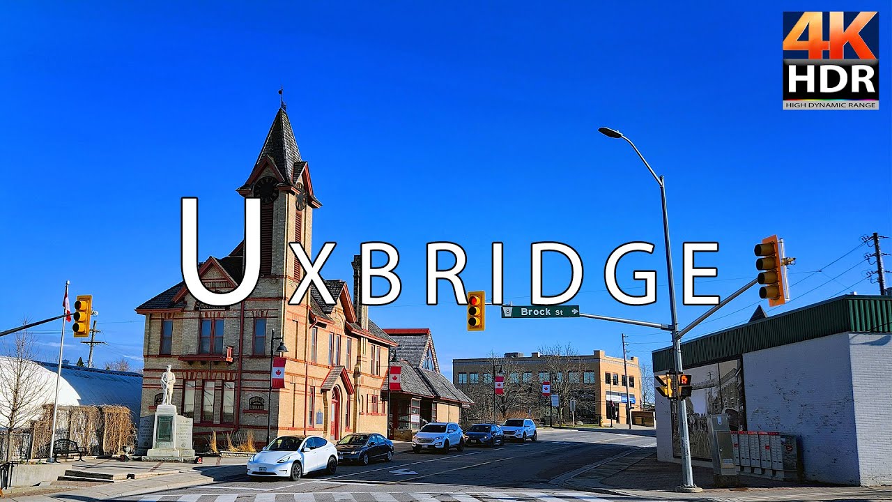 Discover Uxbridge, Ontario, Canada| Uxbridge 4K HDR Walk| Downtown Uxbridge (Spring 2025)