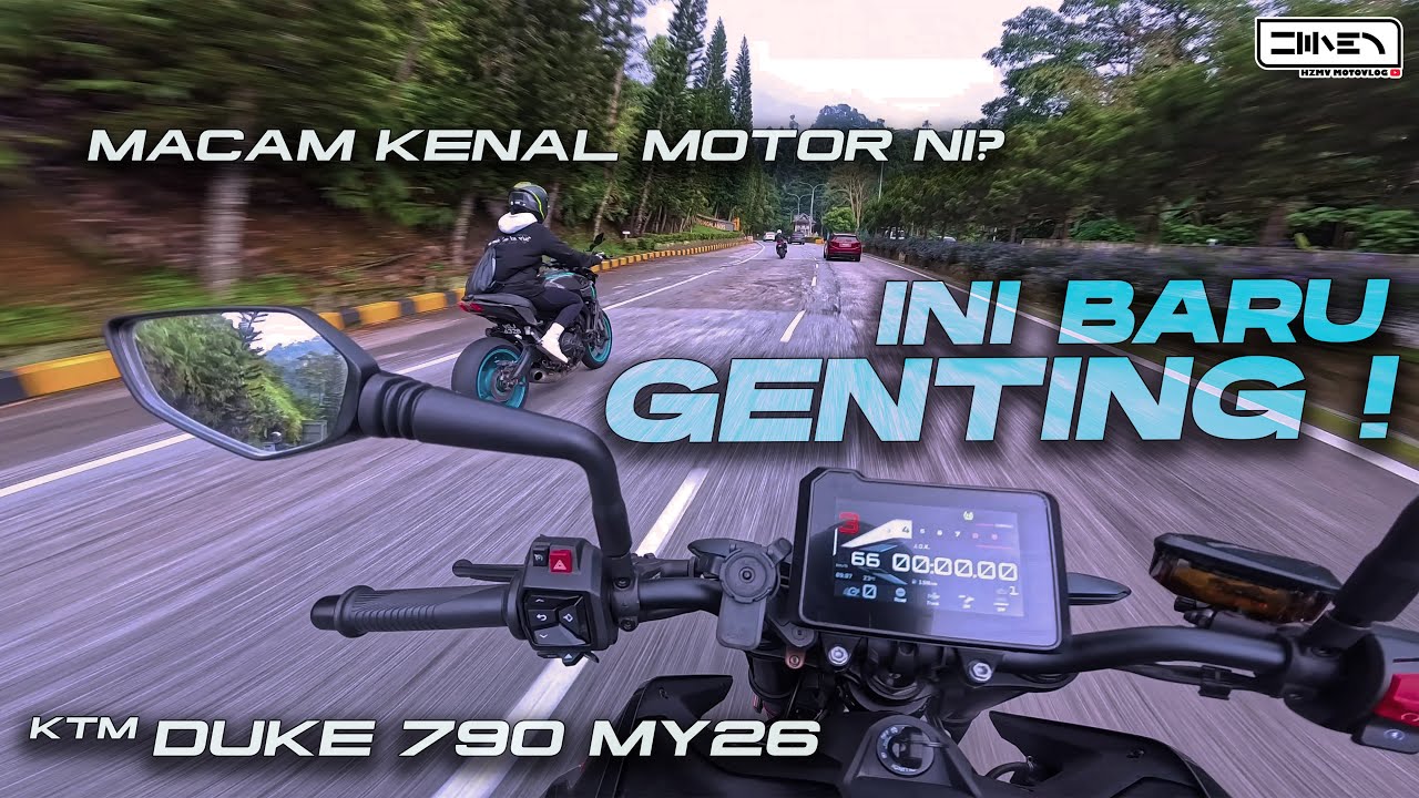 CUACA INI BARU BETUL GENTING ! KTM Duke 790 Malaysia 2026 Insta360 Ace Pro 2 [4K]