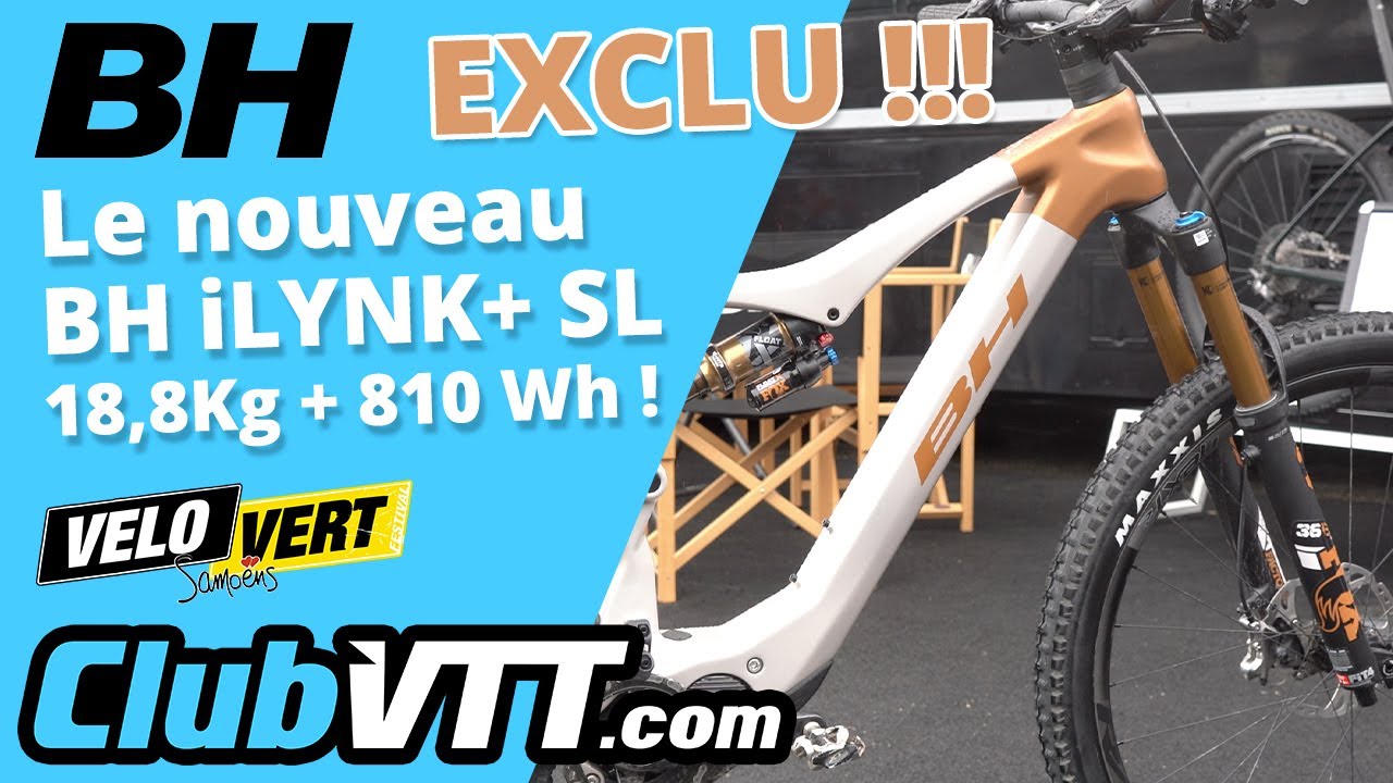 Vtt électrique BH iLYNK+ SL, la grande nouveauté chez BH Bikes avec ce vttae ultra léger ! - 754