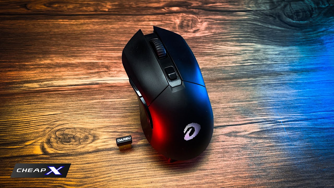 Đập Hộp Chuột Gaming Kh&ocirc;ng D&acirc;y Gi&aacute; Rẻ Si&ecirc;u Chất Lượng Trong Tầm Gi&aacute; - Dareu EM901X