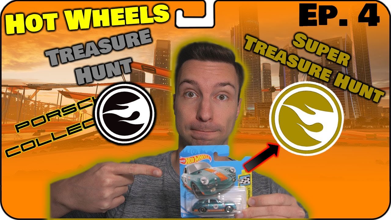 Wie finde ich SELTENE HOT WHEELS SUPER TREASURE HUNT? | HOT WHEELS PORSCHE COLLECTION #4