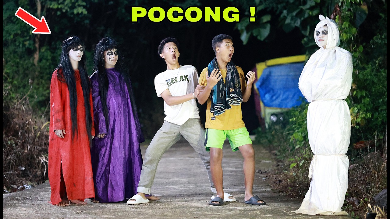 Kompilasi Prank Pocong & Kuntilanak Terbaru ! Lucu Banget Bikin Ngakak 🤣