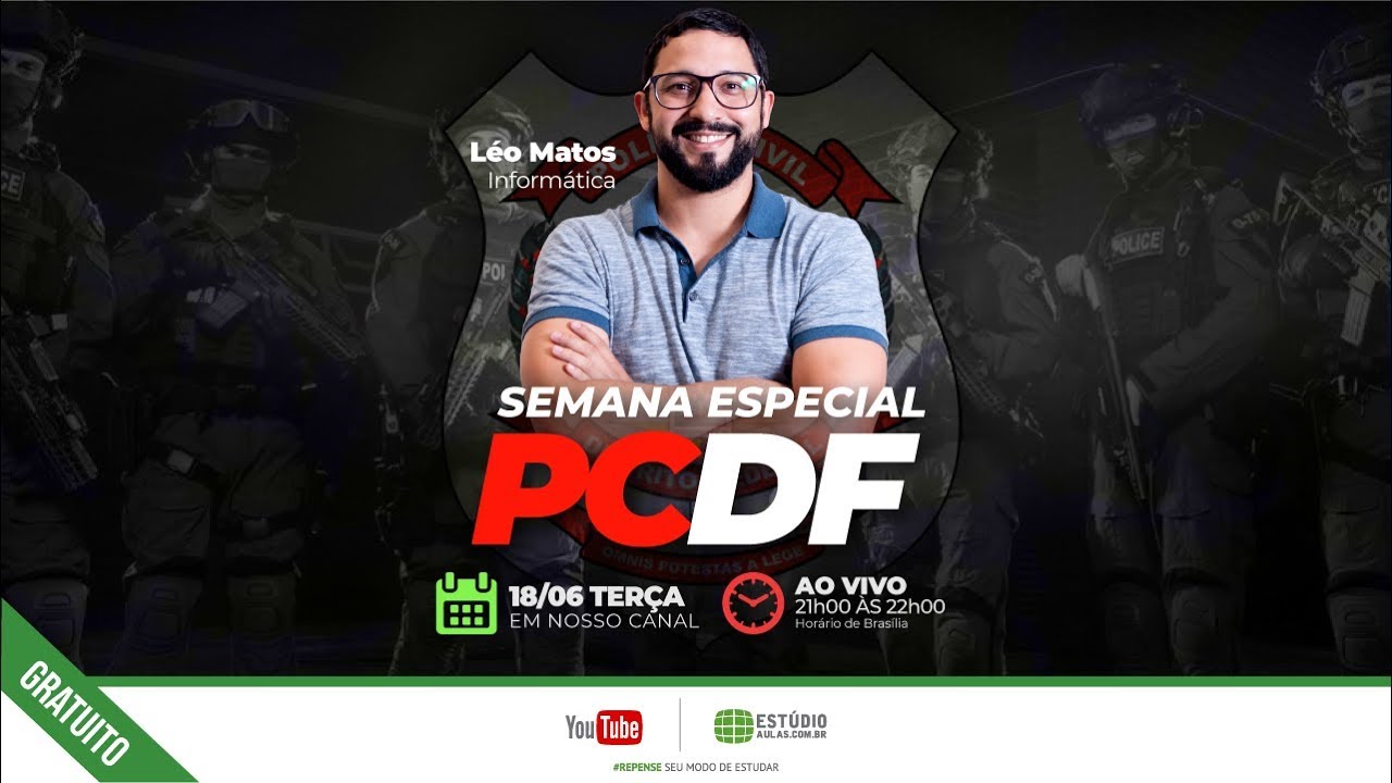 Semana Especial PARA PCDF - Informática