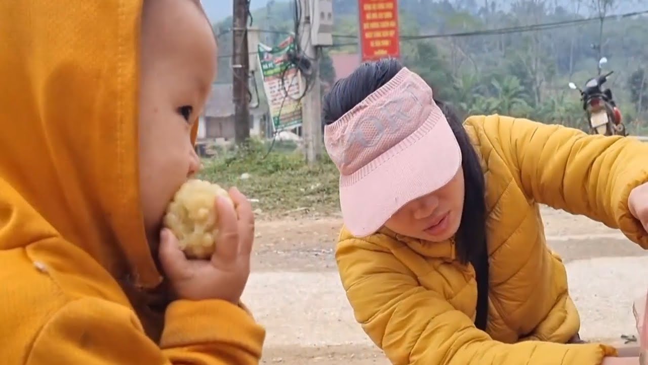 Taking My Kid to Apply for School | Mom Picks Pumpkins to Sell | Daily Village Life