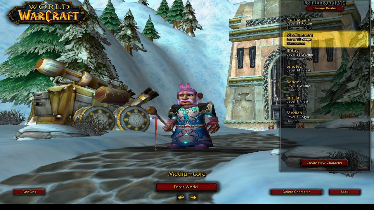 Salad Bakers Naxx WR Speedrun - Atiesh Mage POV