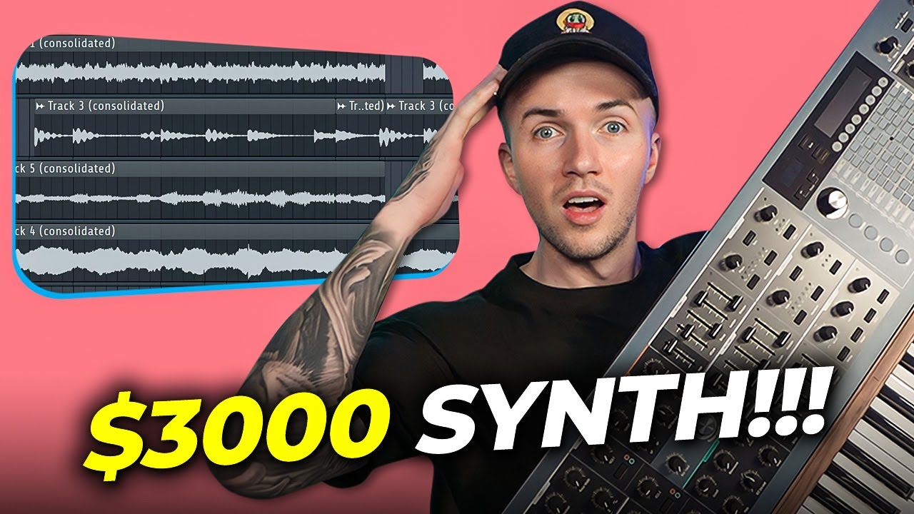 Making A Dark Trap Beat With A $3000 Synth!