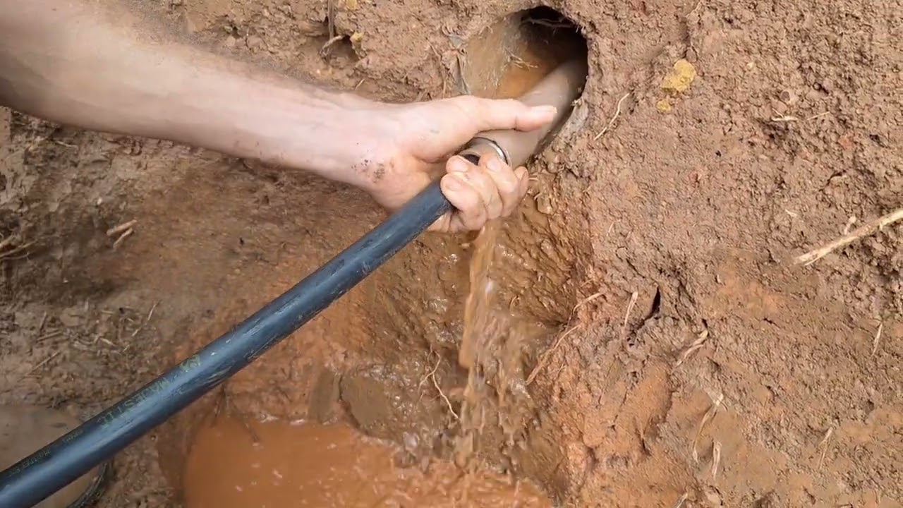 entubando poço horizontal