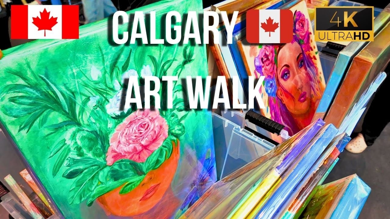Calgary Art Gallery Tour 2025 🇨🇦 | Supermarch&eacute; de l&rsquo;art + Featured Artists!