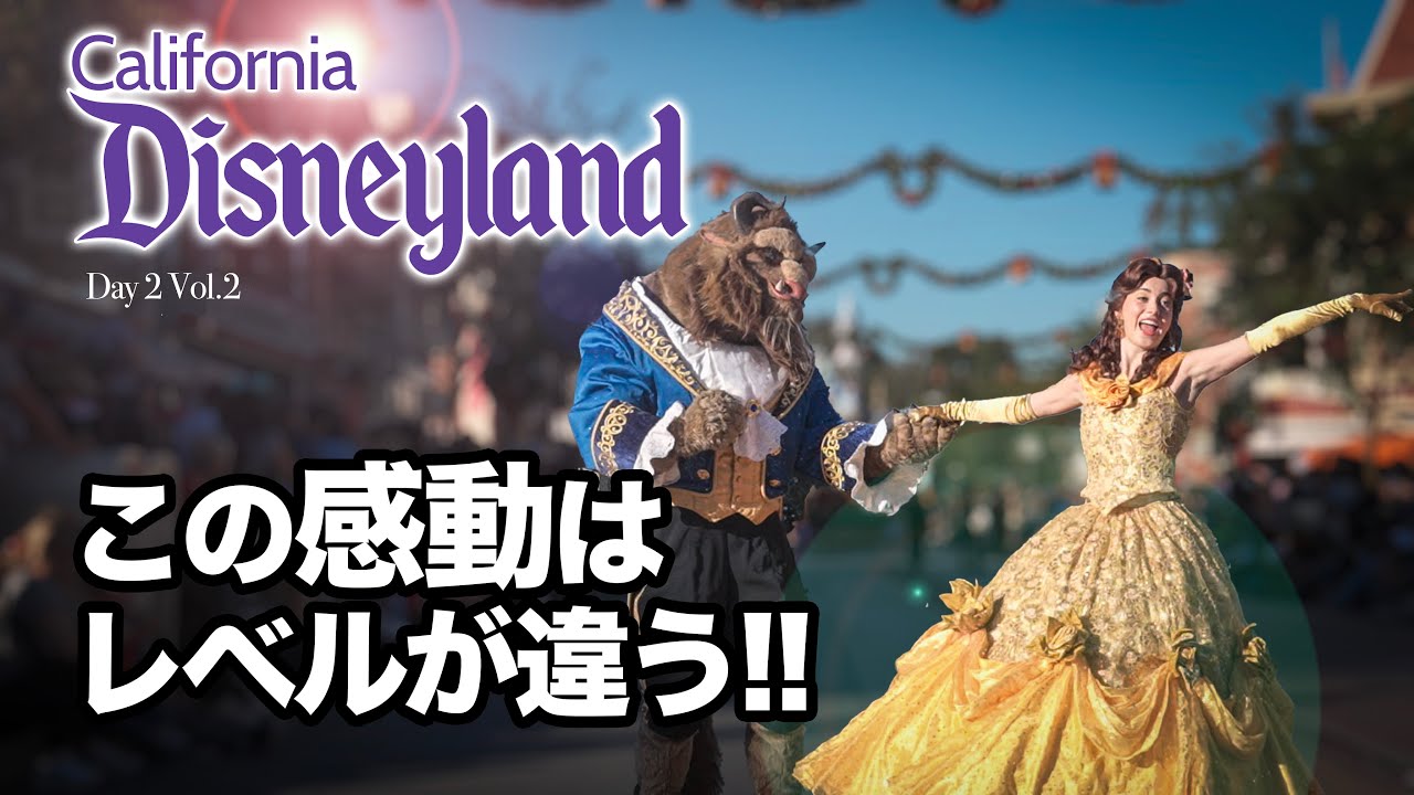 【Day2 Vol.2】 これぞ本場!! エンターテイメントが凄すぎた!! / カリフォルニア ディズニーランド