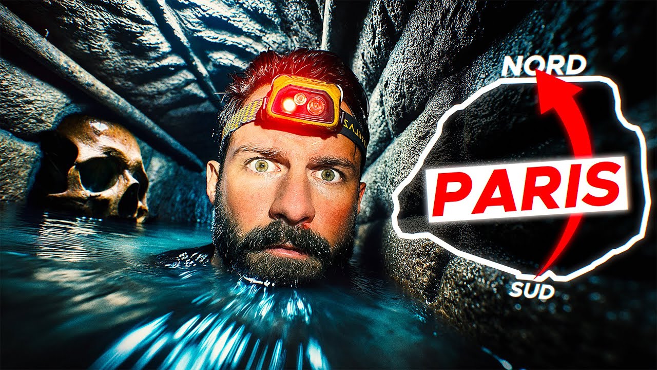 Traverser TOUT Paris QUE&nbsp;sous terre !! (via des tunnels secrets)