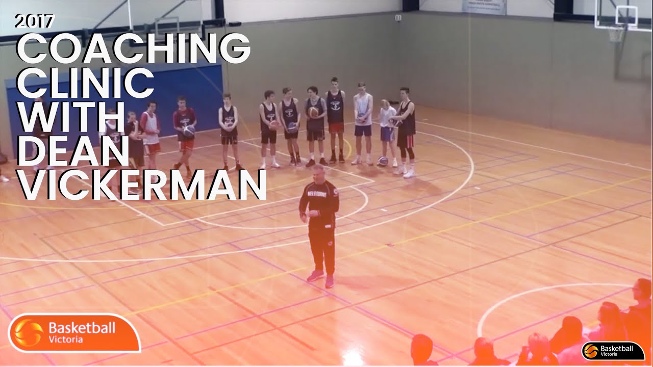 Basketball Victoria's Coaching Clinic with Melb Utd's Dean Vickerman