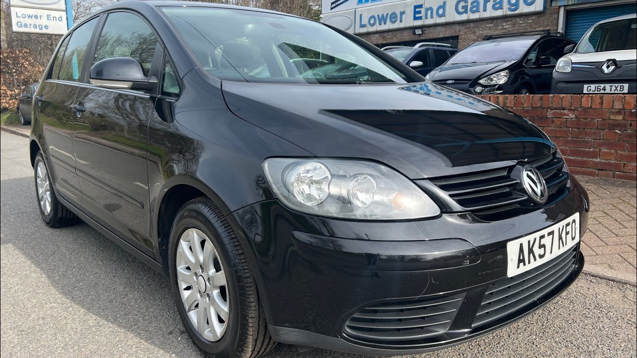 AK57KFO - 2007 Volkswagen Golf Plus 1.6 FSI Luna Black 5dr Hatchback Automatic Petrol