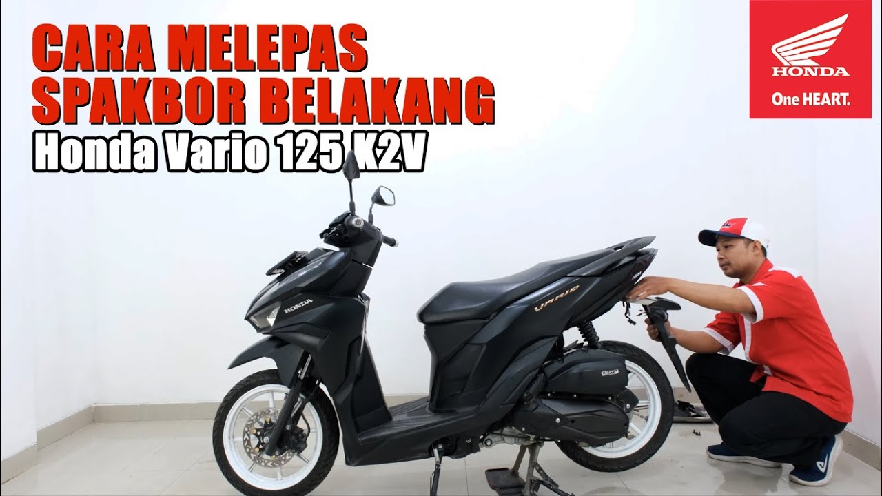 Cara Bongkar Pasang Spakbor Belakang | Honda Vario 125 eSP K2V