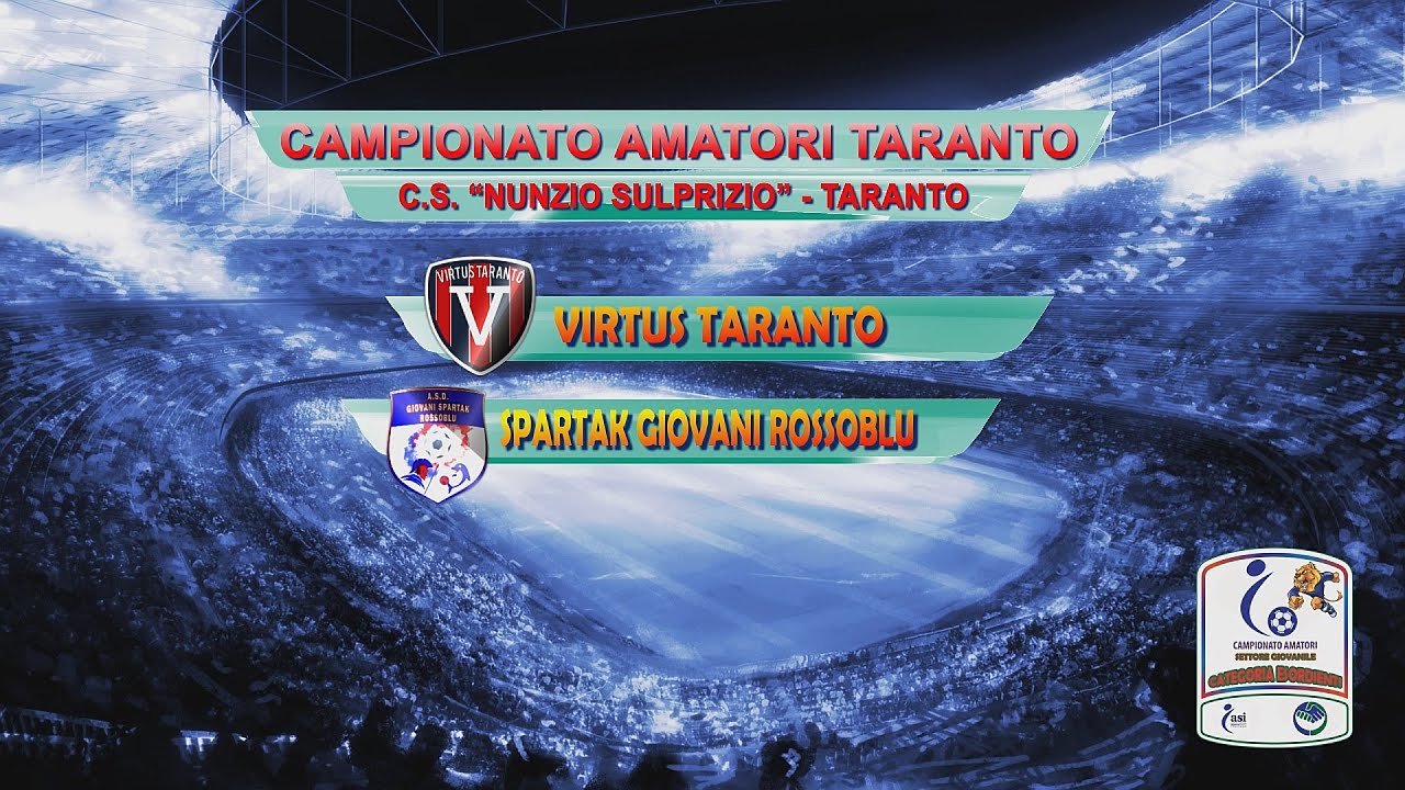 VIRTUS TARANTO vs SPARTAK GIOVANI ROSSOBLU