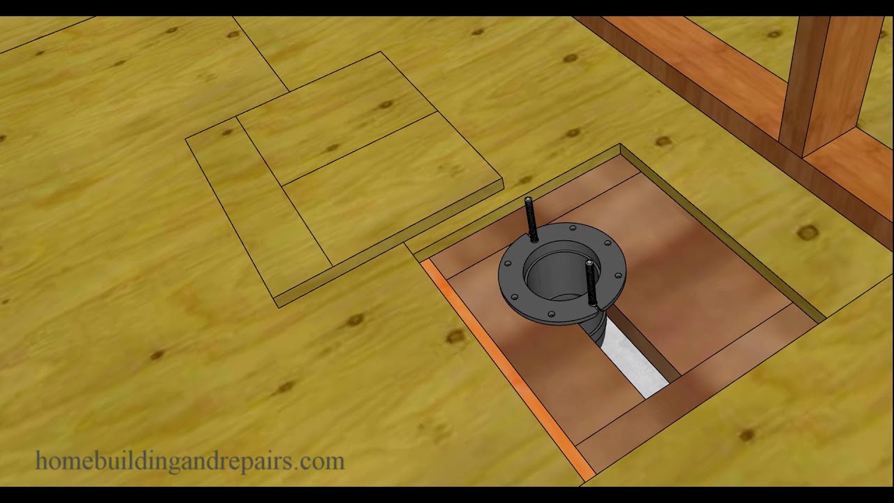 How To Replace Damaged Subflooring Under Toilet – Home Repairs