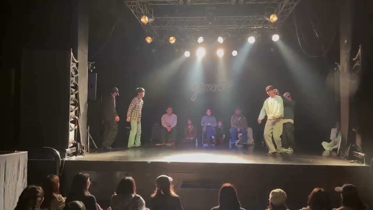 【gemstonic vol.28】　2部battle 2on2 bangashoo vs TESIT