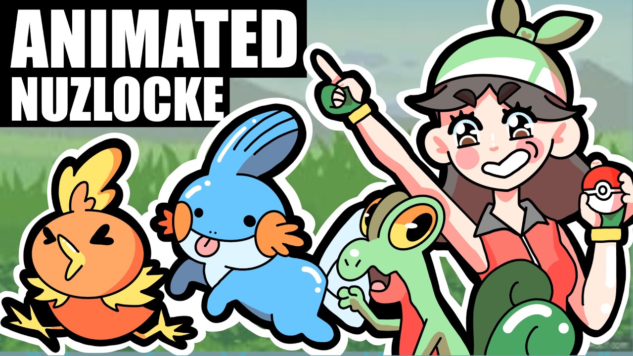 Мой первый анимированный Назлок: Pokemon Emerald Marathon