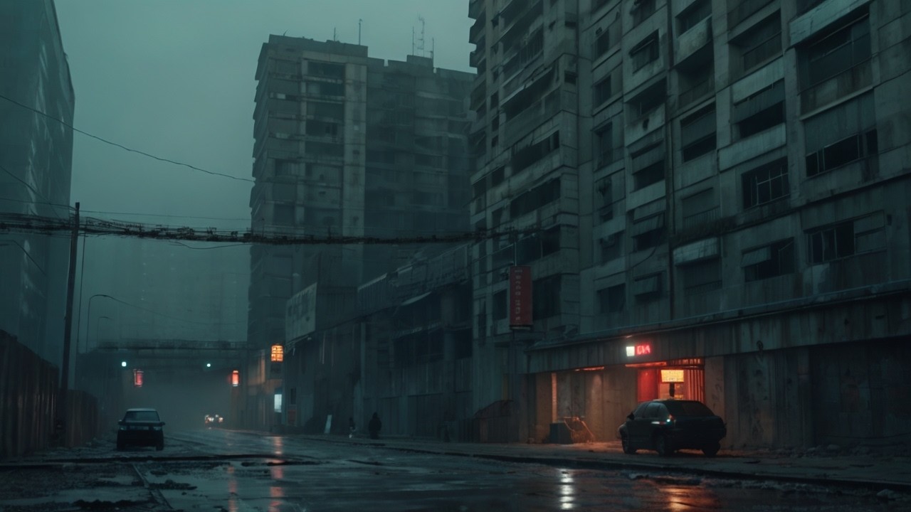 Ghost District – Dystopian Atmospheric Dark Ambient – Postapocalyptic Ambient Journey