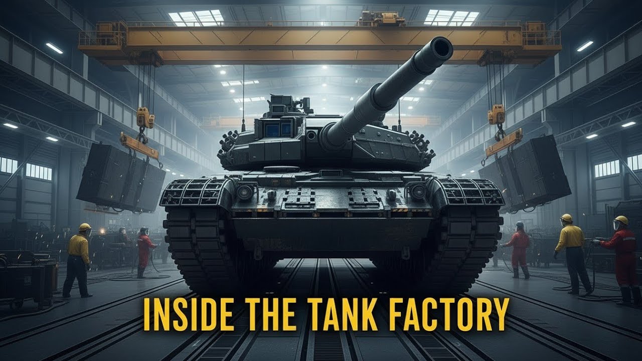 Inside a Billion-Dollar Tank Factory &ndash; Complete Assembly Process #inside #tank 