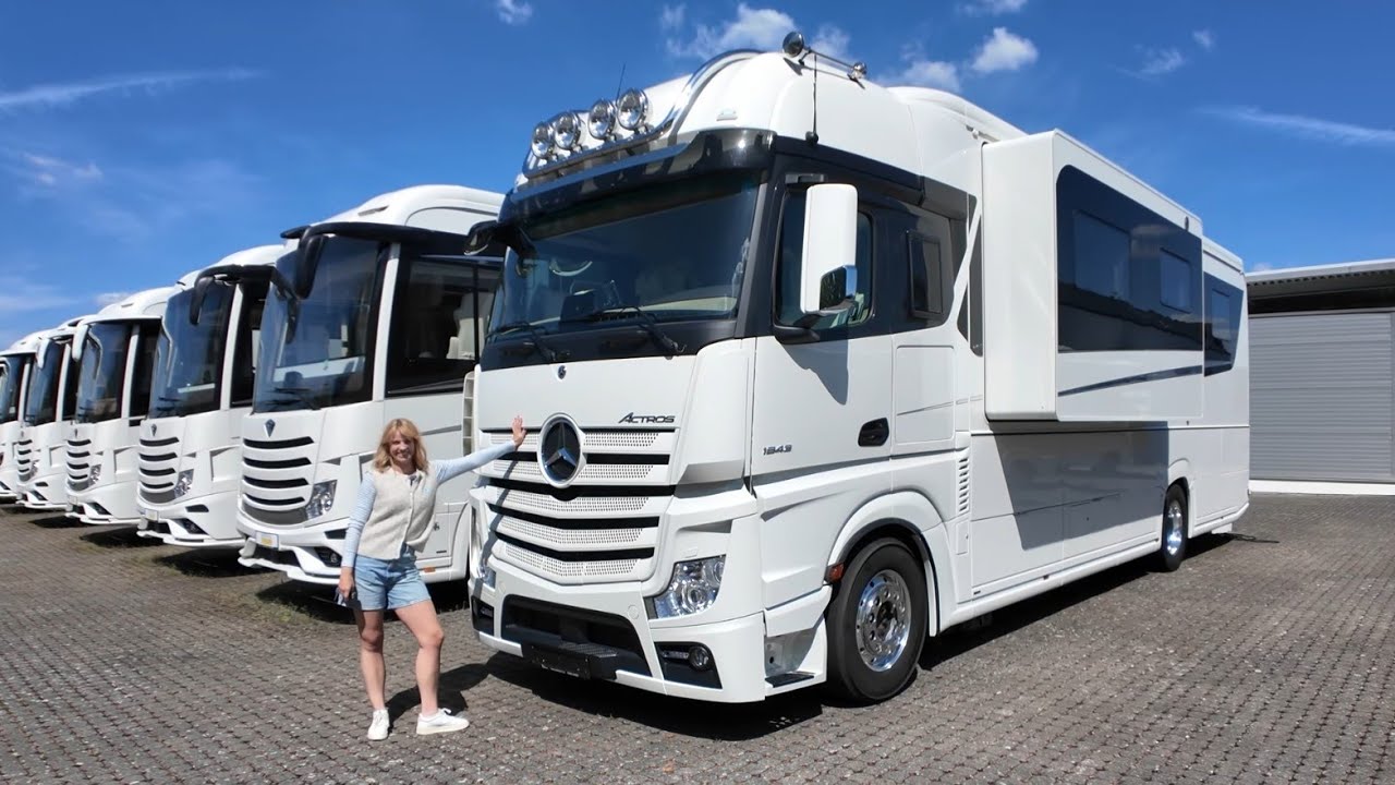 -300.000 € WOHNMOBIL Concorde Centurion 1100 MST – Luxus-Wohnmobil mit SLIDEOUT und RIESEN GARAGE