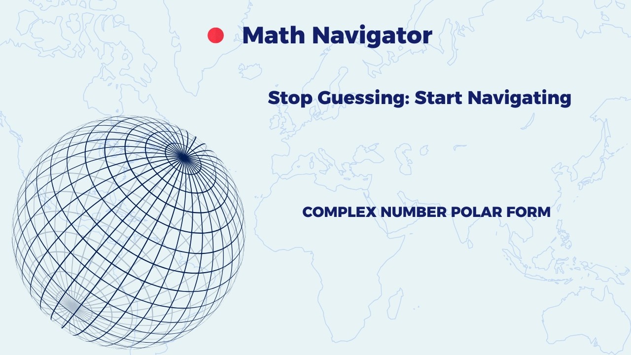 IB AA AND AI HL MATH COMPLEX NUMBERS PART 2 POLAR FORM