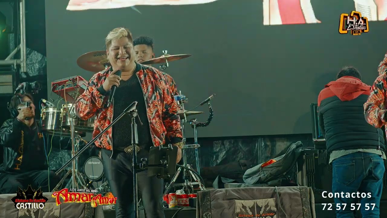 ♪♪ Amar Amor - Mix 5   (En Vivo 4K )♪🔸️H.A. ESTUDIOS - 2025🔸️