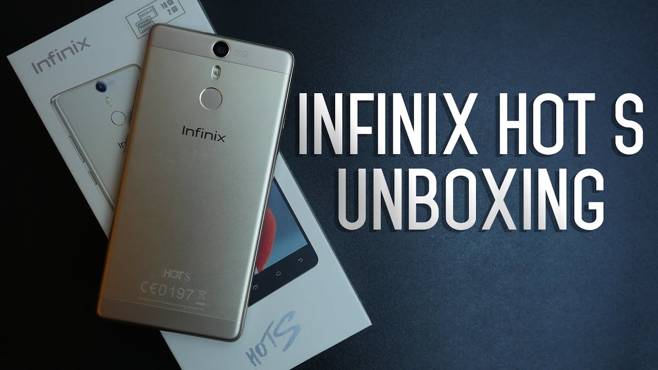 Infinix HOT S X521 Unboxing and first impression - فتح صندوق إنفينكس هوت أس