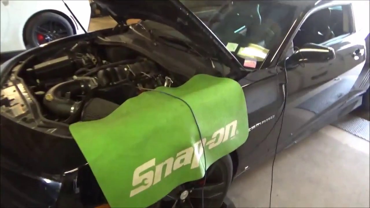 HorsePowerAddicts Cam only 2010 Camaro dyno results