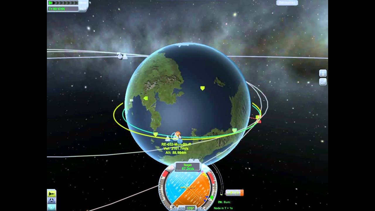 Lets Play KSP (Career Mode) by SnugGamer - Mission #52 prepare next mun landings