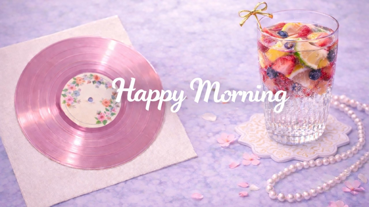 【playlist】心をそっと整える朝に🍓｜やさしくポップなMorning BGM｜作業用・朝の支度に