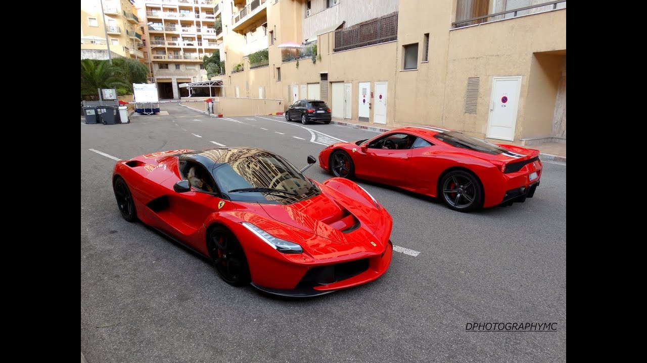 Ferrari LaFerrari & 458 Speciale LOUD accelerations