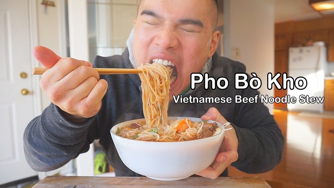 How to make PHO Bò Kho (Vietnamese Beef Stew)  Ăn Bò Kho làm tại nhà ở Canada