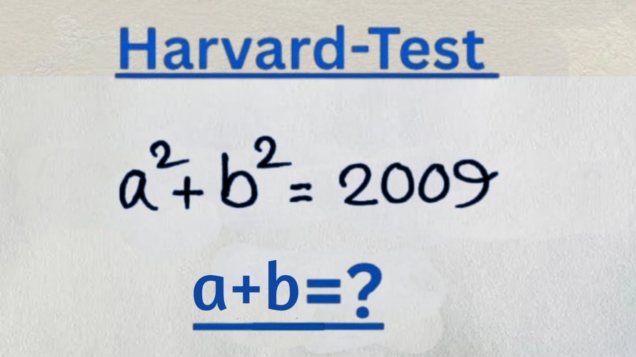 Germany | Can you solve this? | Math Olympiad